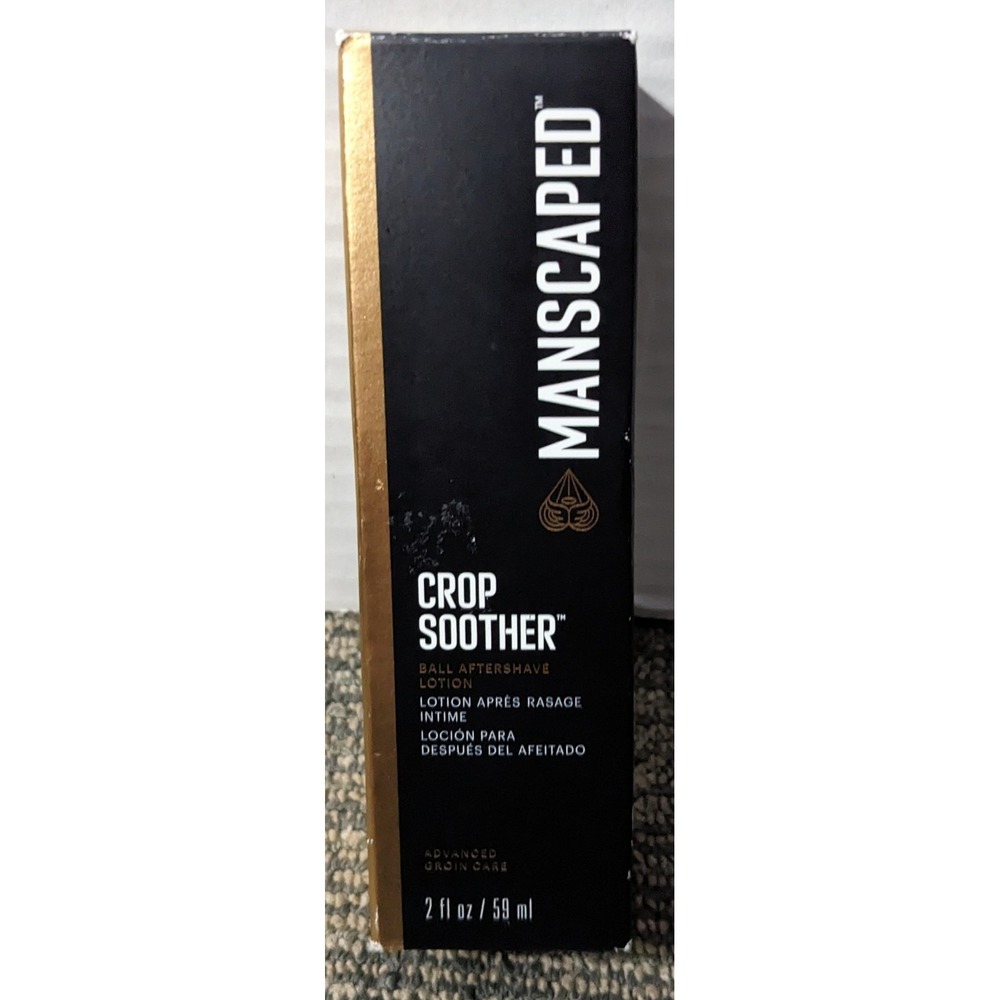 New Manscaped Crop Soother Groin Grooming Ball Aftershave Lotion 2 OZ‎